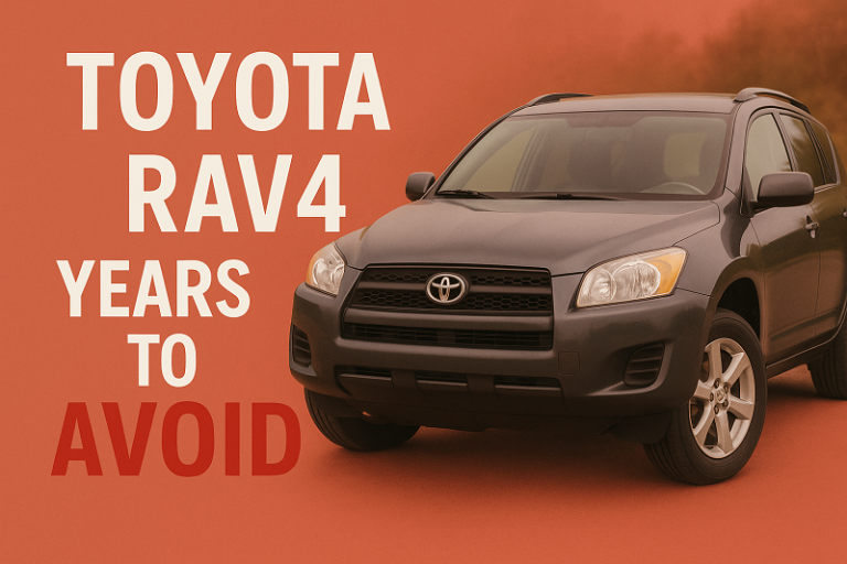 Toyota RAV4 years to avoid